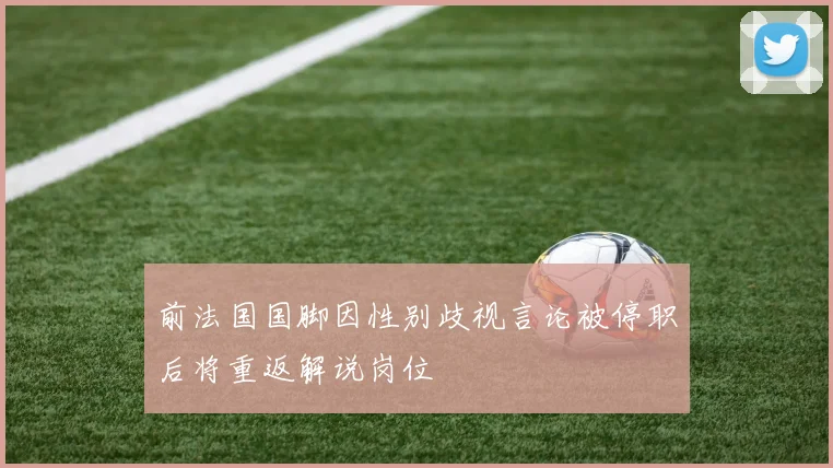 前法国国脚因性别歧视言论被停职后将重返解说岗位