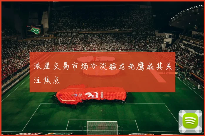 浓眉交易市场冷淡猛龙老鹰成其关注焦点